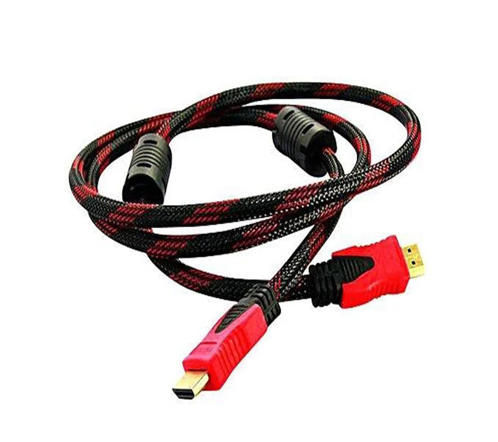 5m HDMI Cable for Laptops - Red and Black