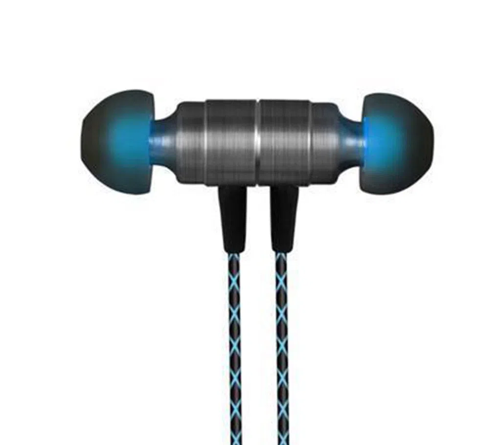 QKZ X41M Magnetic Earphones HIFI Fever In Ear Earphones - Black