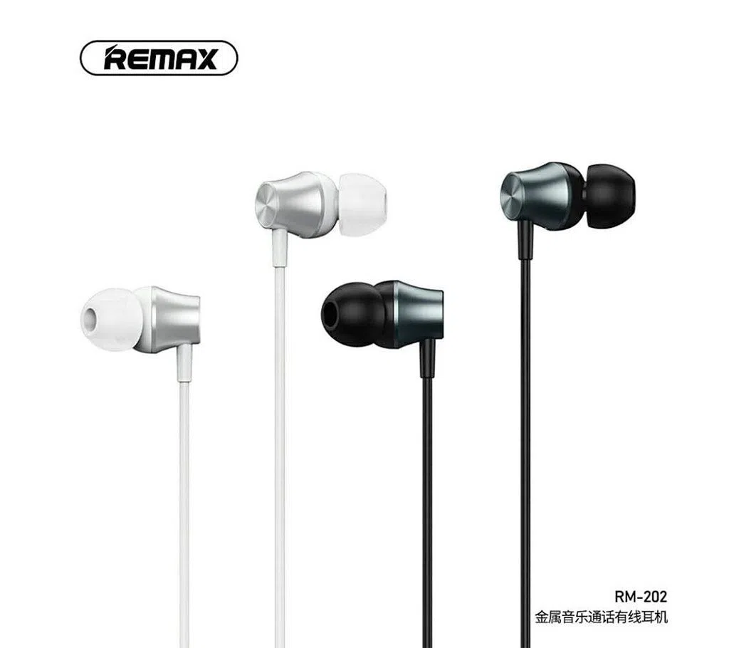 Remax RM-202 Mega Bass Super Heavy Bass Headphones.