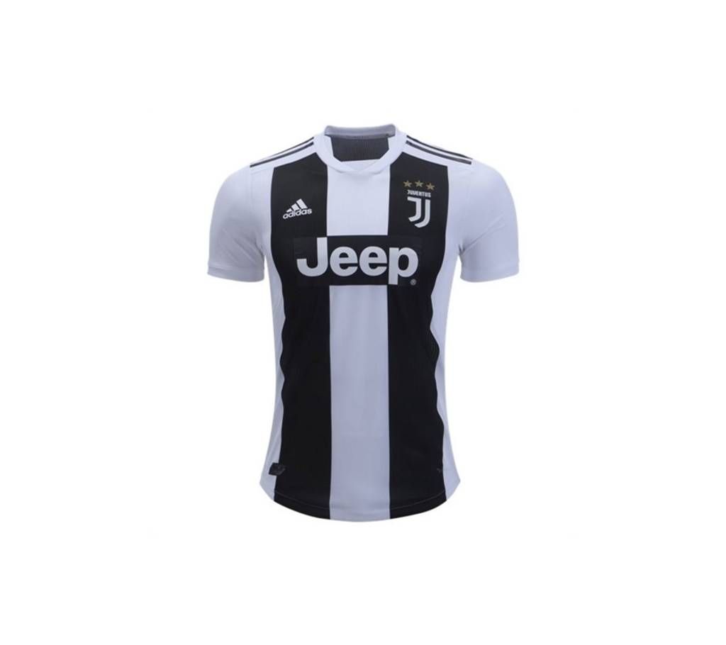Juventus Polyester শর্ট স্লিভ হোম জার্সি 2018-19 (কপি) বাংলাদেশ - 926717