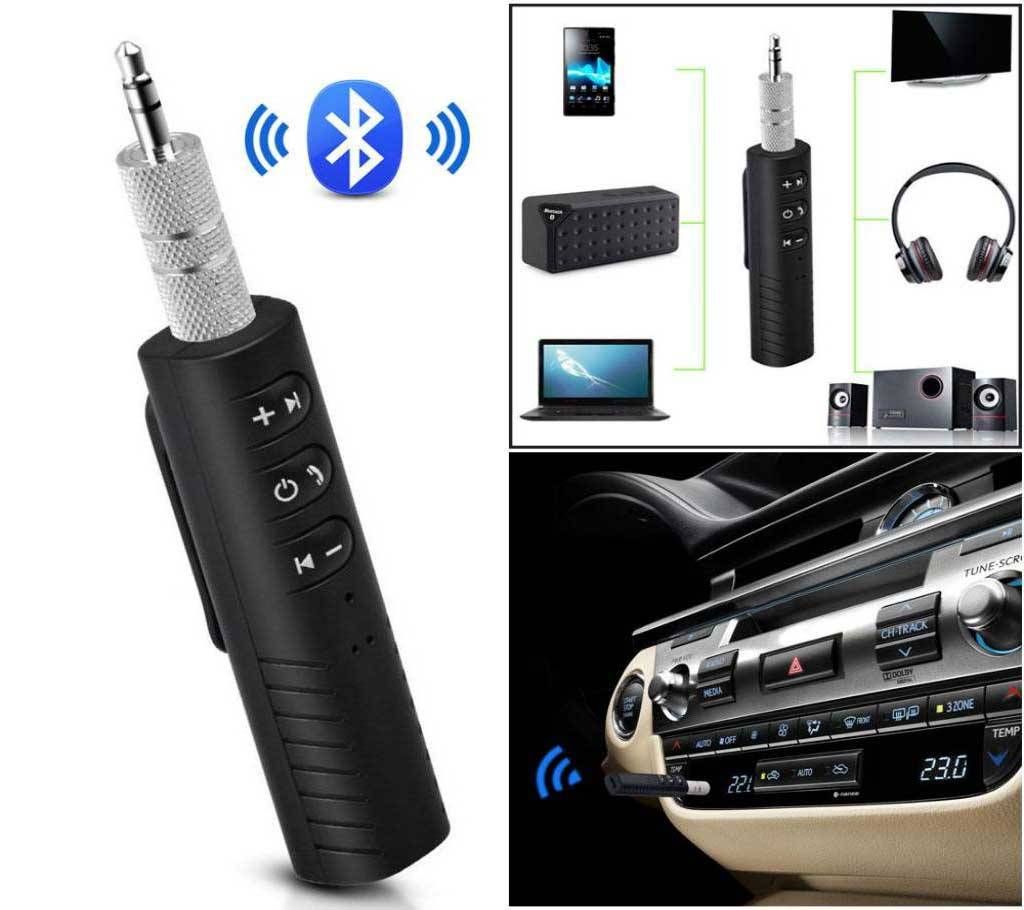Wireless Bluetooth Music রিসিভার - Black বাংলাদেশ - 927226