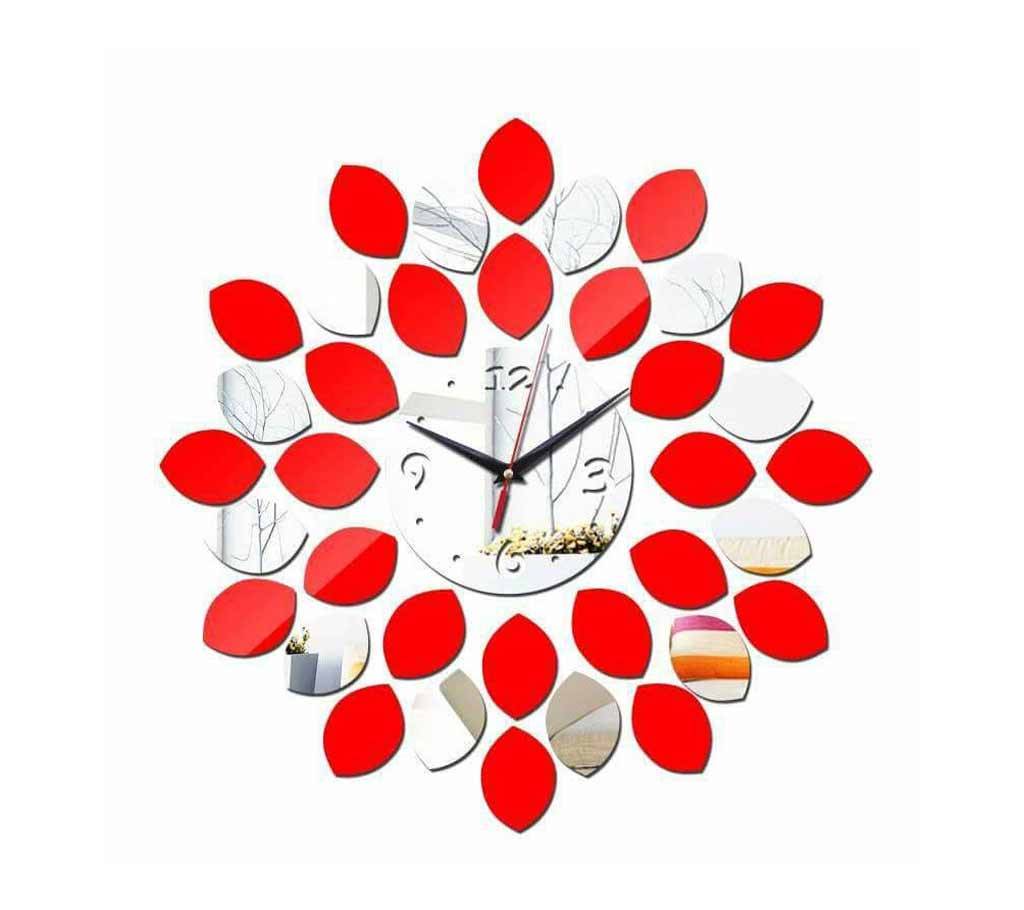 acrylic Mirror Real Time Clock Sticker বাংলাদেশ - 686515