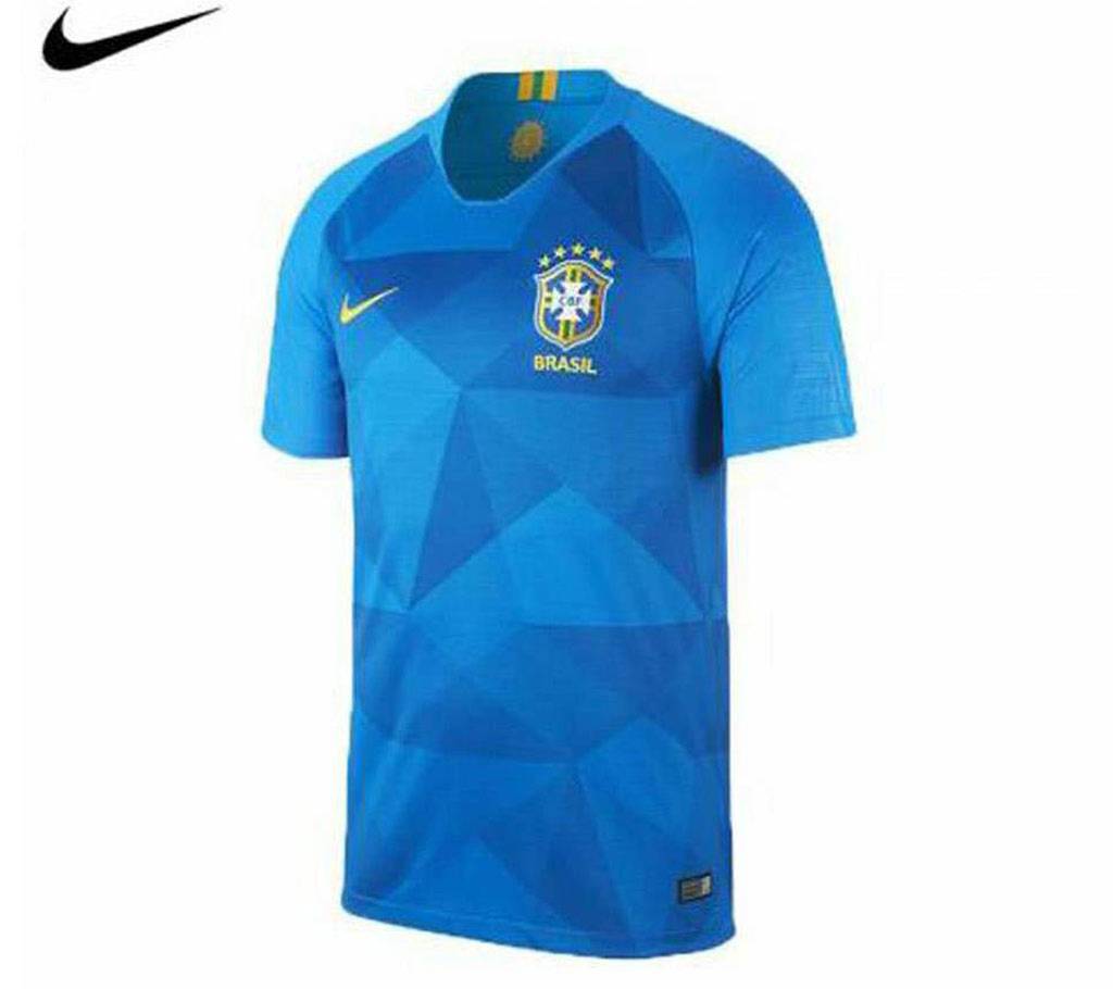 Brazil Half Sleeve Brazil Away Jersey 2018 বাংলাদেশ - 695744