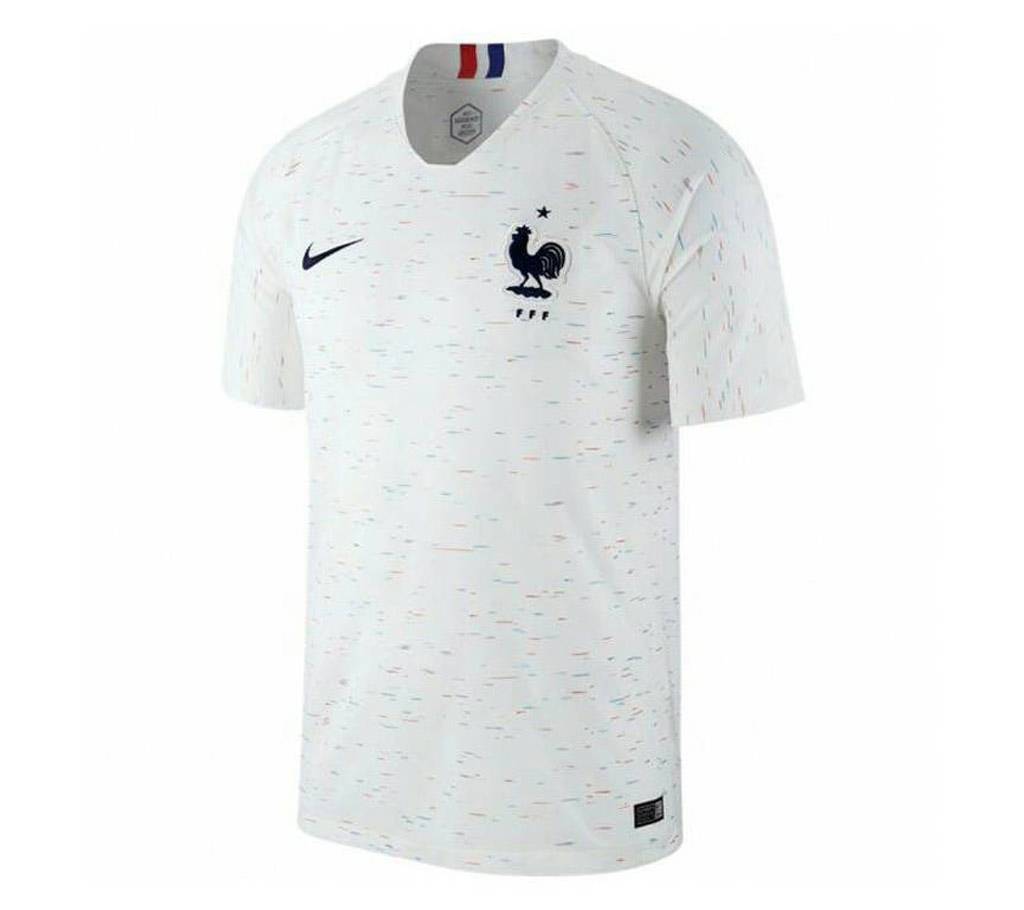 France Half Sleeve World Cup Away Jersey 2018 বাংলাদেশ - 699336