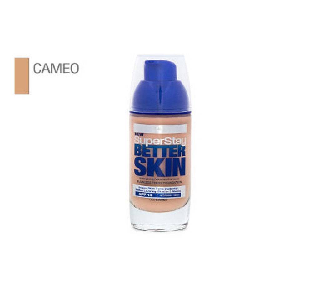 Maybelline SuperStay Better Skin ফাউন্ডেশন 30mL - #020 Cameo France বাংলাদেশ - 715062