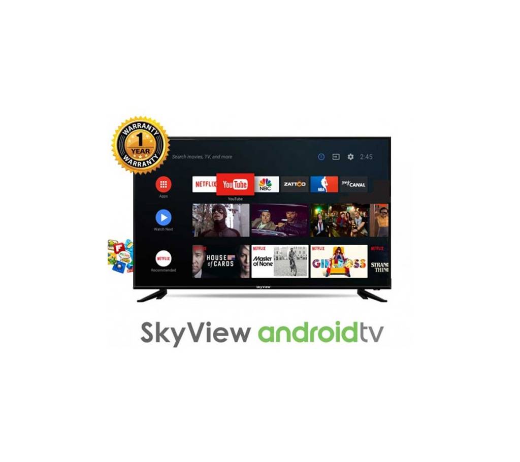 SkyView 42-Inch Android LED Full HD টিভি 2018 Edition বাংলাদেশ - 725611