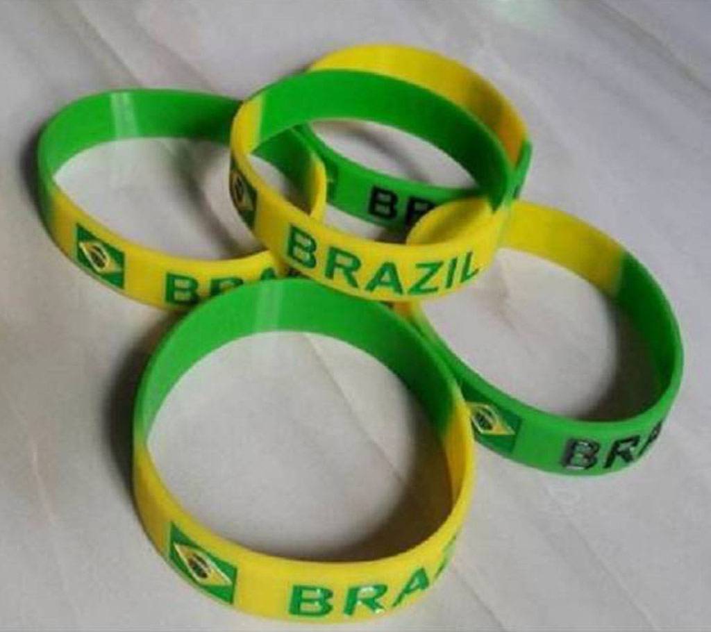 Brazil রিষ্ট ব্যান্ড- ৫ পিস বাংলাদেশ - 730741