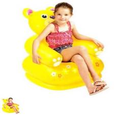 Inflatable teddy bear chair