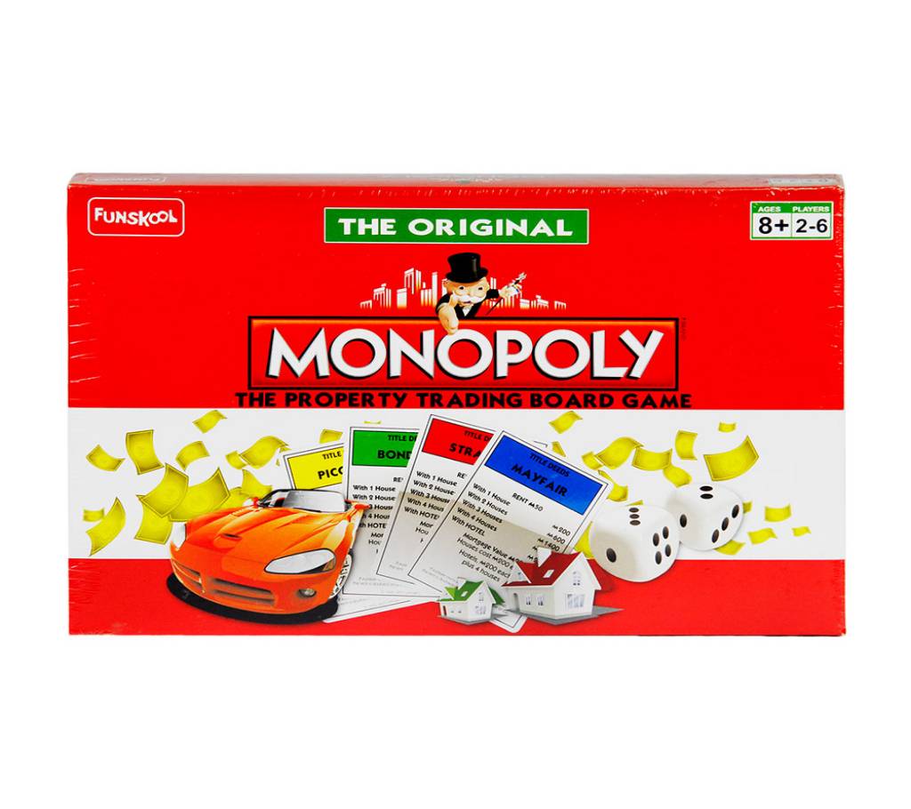 Funskool Monopoly অরিজিনাল ফ্যামিলি গেম বাংলাদেশ - 755028
