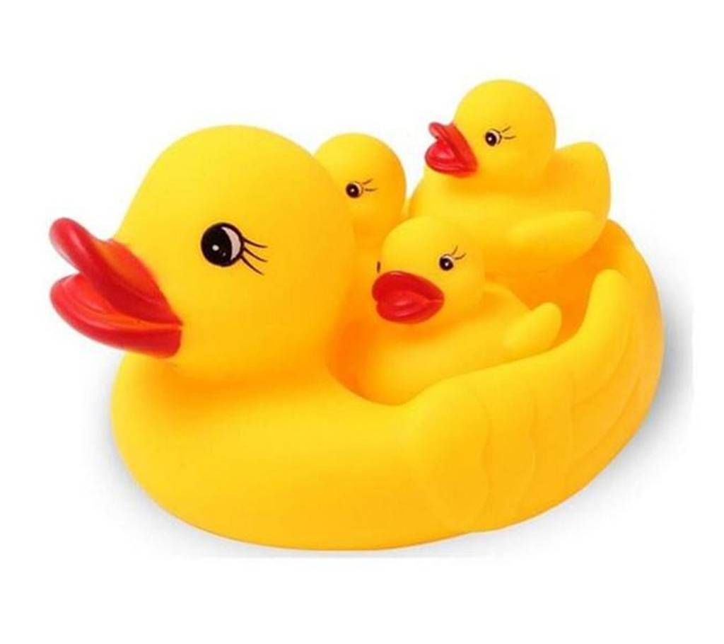 One mother Duck with Three Kids বাথ টয় - Yellow বাংলাদেশ - 807781