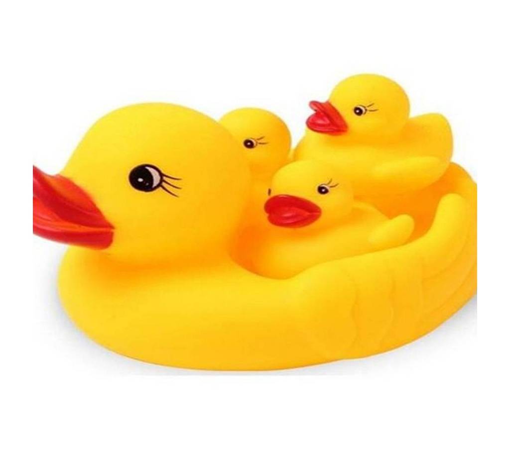One mother Duck with Three কিডস বাথ টয় সেট বাংলাদেশ - 824328