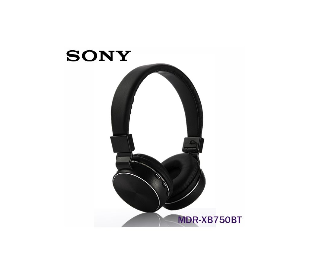 Sony ওয়্যারলেস হেডফোন উইথ SD কার্ড স্লট MDR-XB750BT বাংলাদেশ - 936343