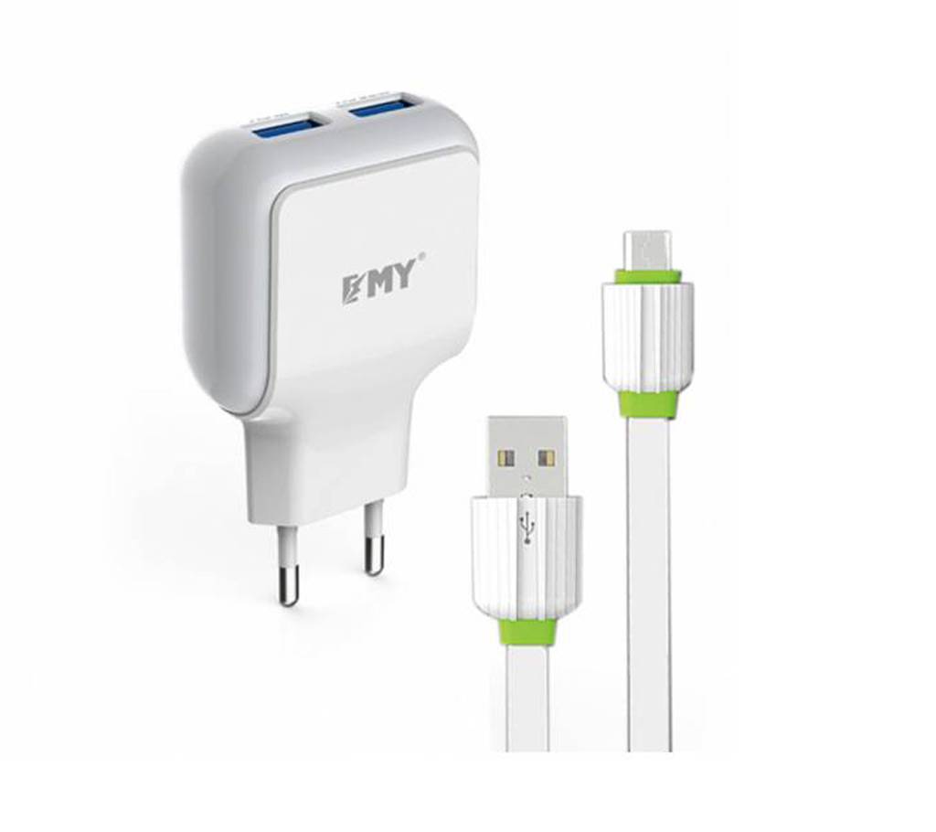 Emy 2 USB  2.4 mAh চার্জার ফর Samsung ETC বাংলাদেশ - 698522