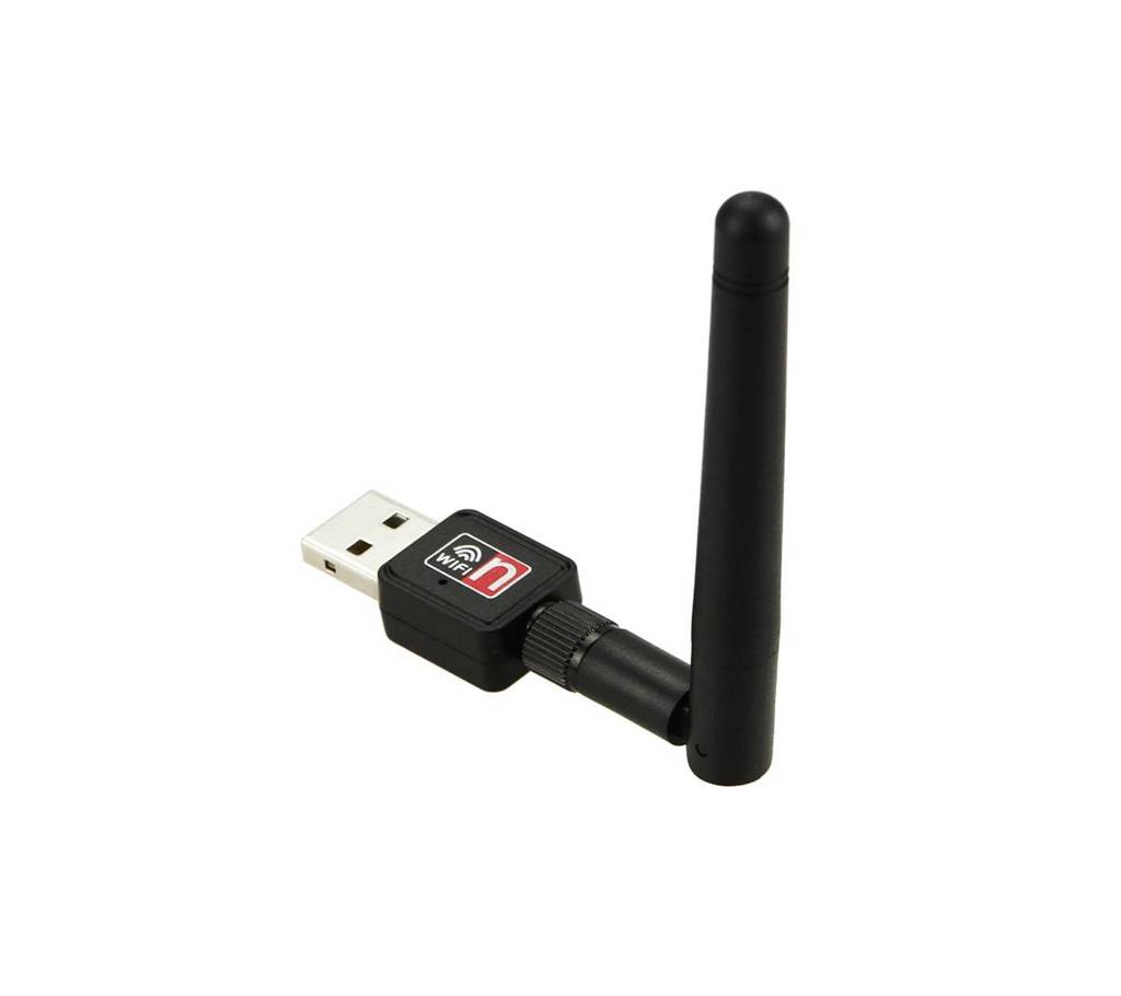 USB Wifi Receiver and Share 150Mbps PC - Black বাংলাদেশ - 744367