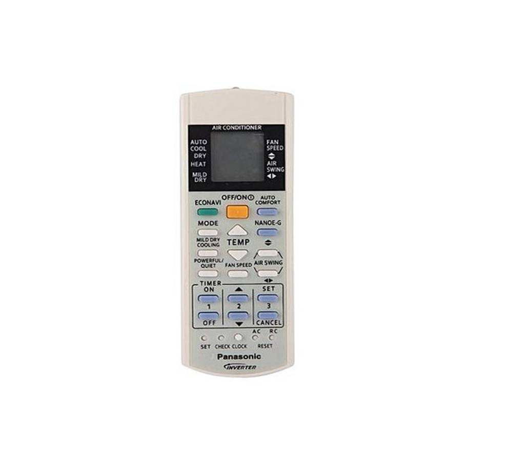 AC Remote Panasonic Inverter - White (Match Your Old Remote) বাংলাদেশ - 716376