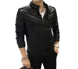Artificial Leather Jacket For Men