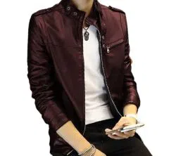 Artificial Leather Jacket For Men4