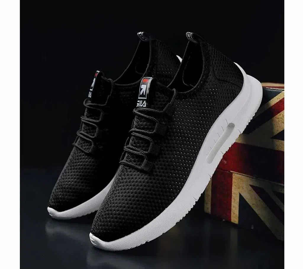 Sneakers high lace up trendy shoes for man with high quality fabrics5