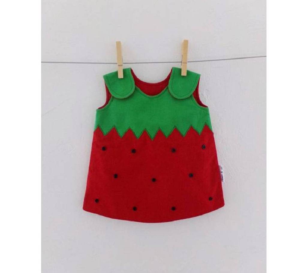 Cotton Dress for Baby Girls - 0 to 2 years বাংলাদেশ - 710963