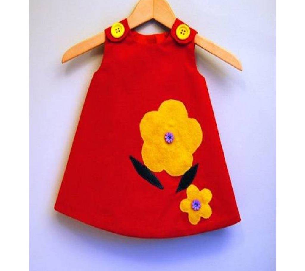 Cotton Frock for Baby Girls - 0 to 2 years বাংলাদেশ - 710892