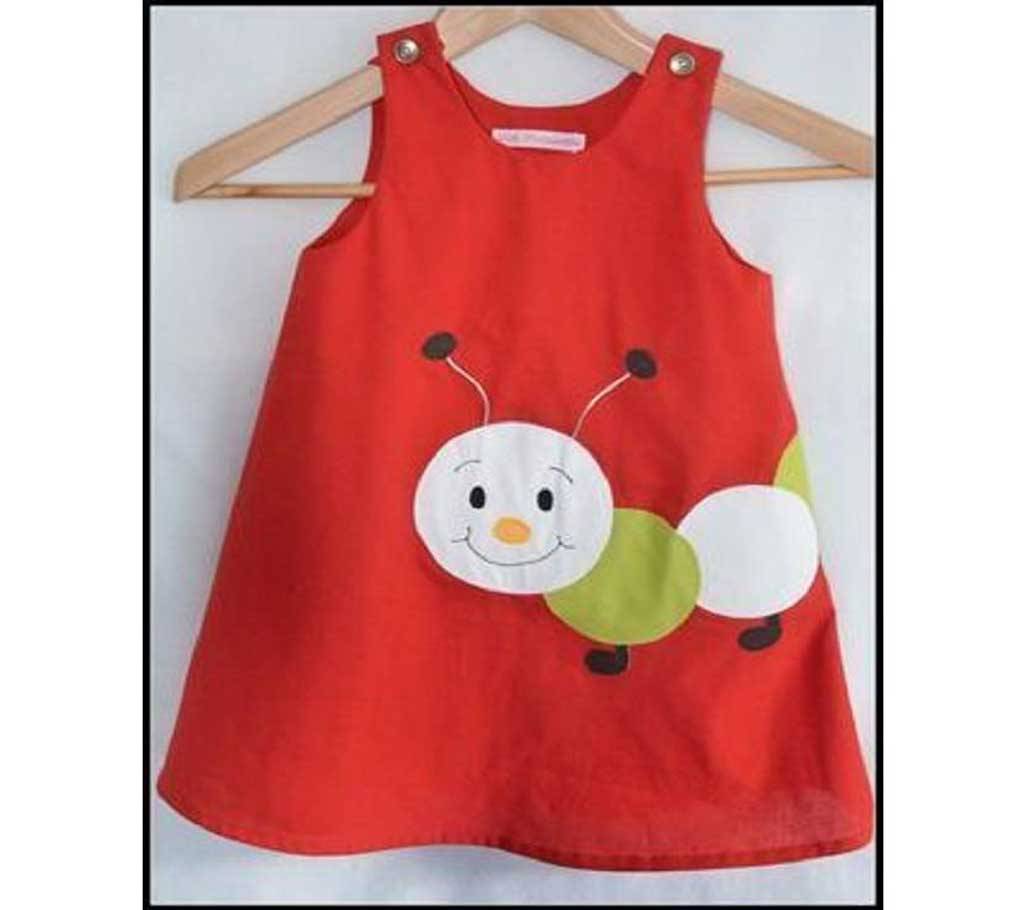 Cotton Frock for Baby Girls - 0 to 2 years বাংলাদেশ - 710925