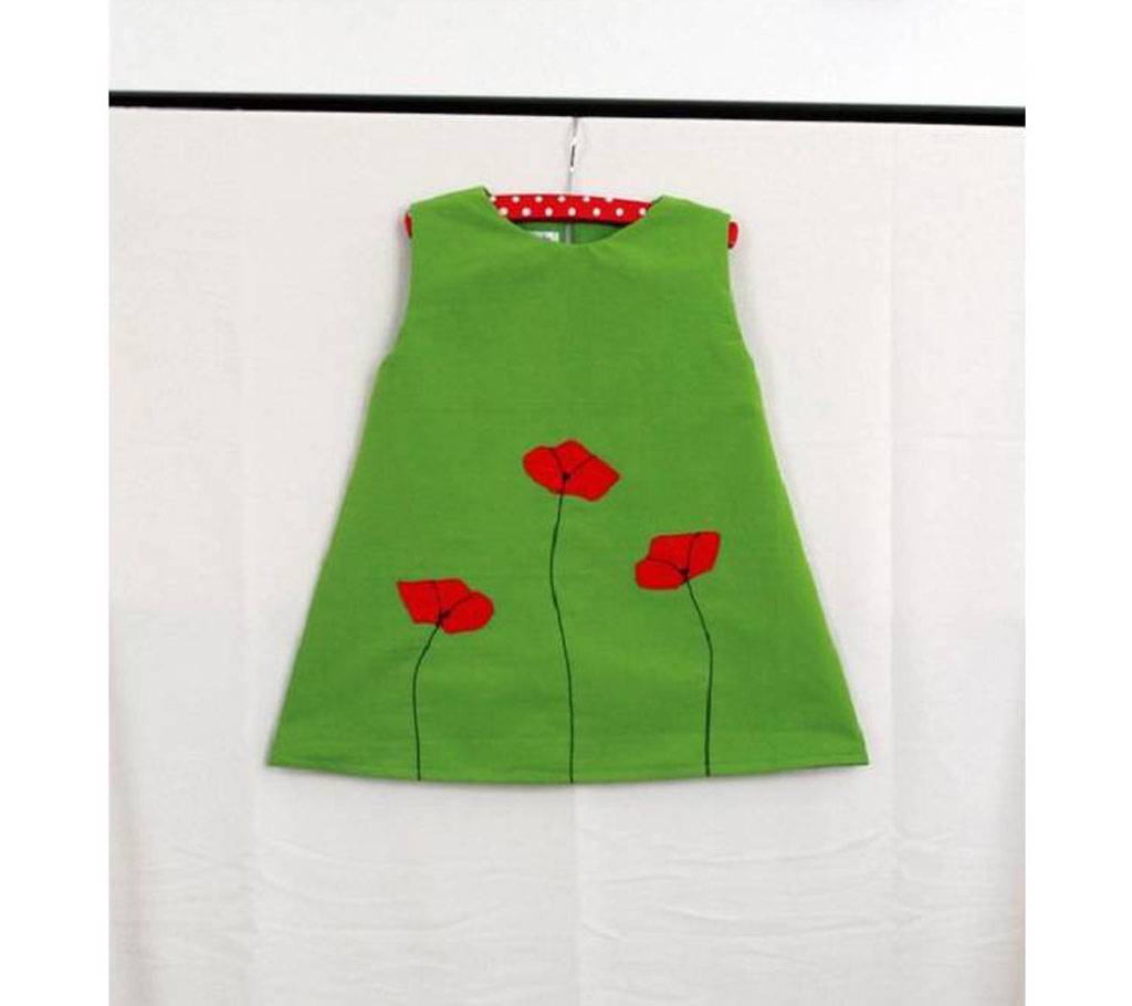 Cotton Dress for Baby Girls - 0 to 2 years বাংলাদেশ - 710947