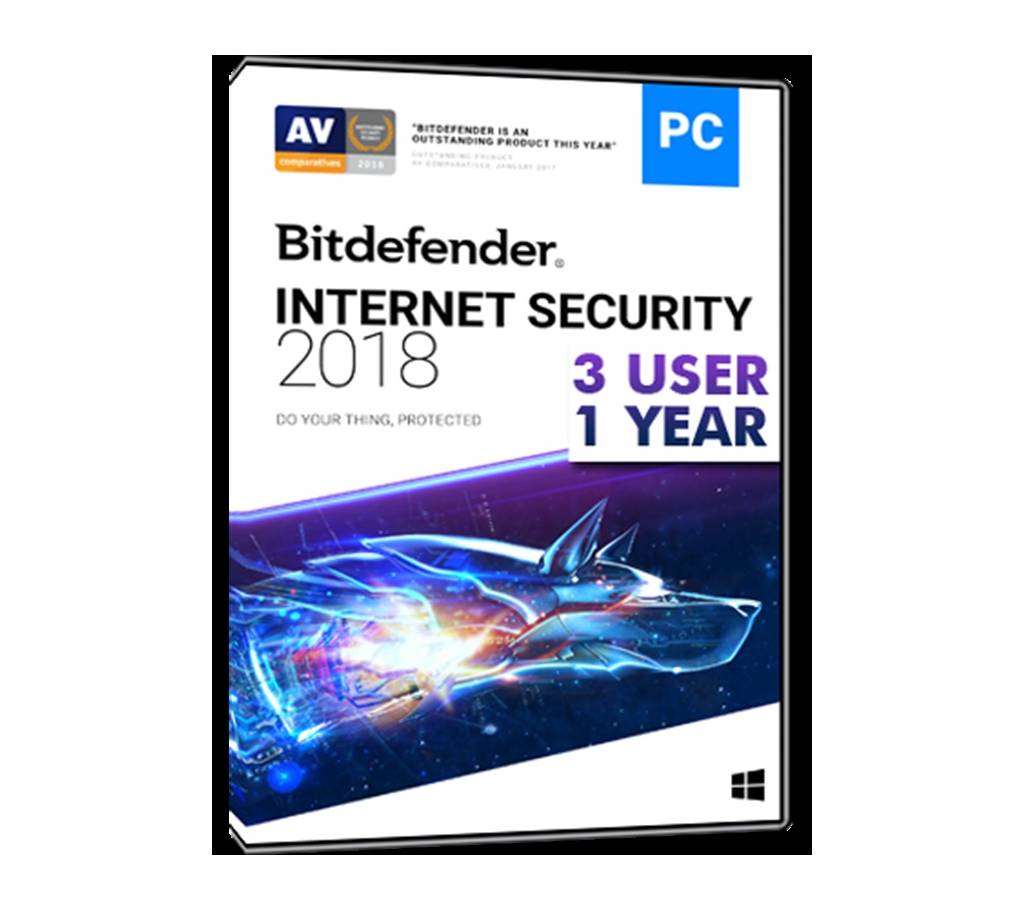 BitDefender Internet Security 2018 (Three User) বাংলাদেশ - 730456