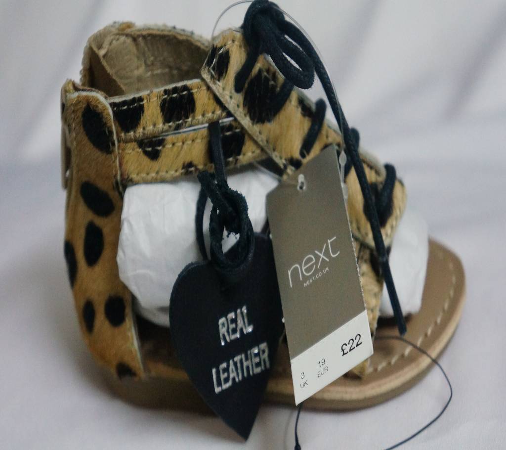 Baby Girl Leather Sandal shoes বাংলাদেশ - 729906