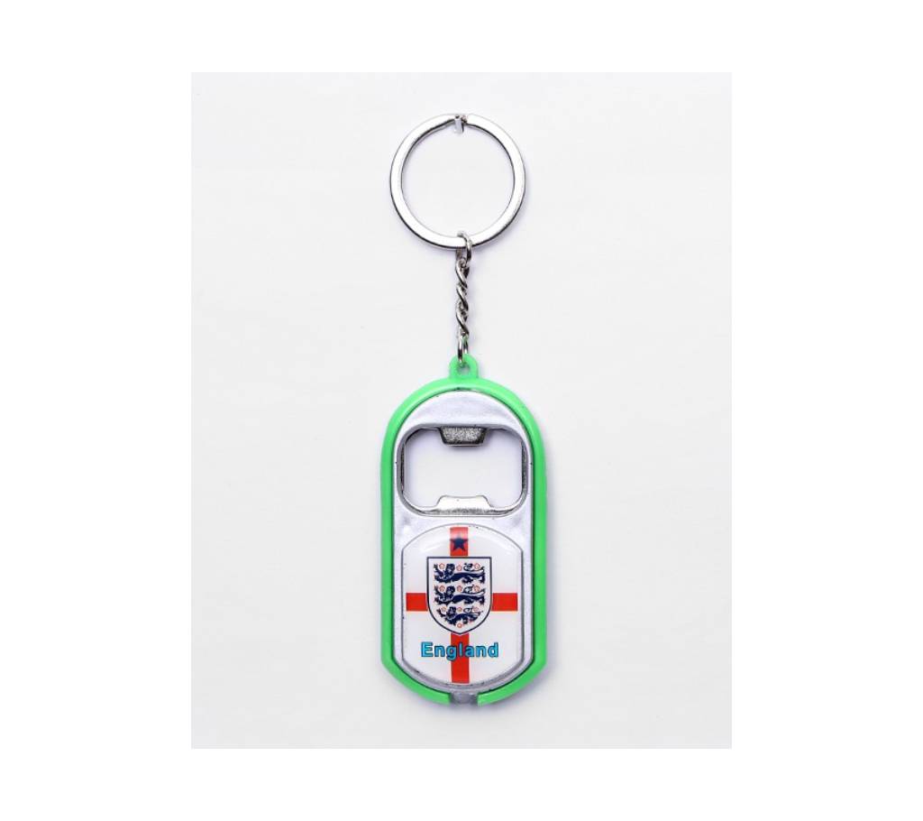 England Bottle Opener key Ring With Light বাংলাদেশ - 726476