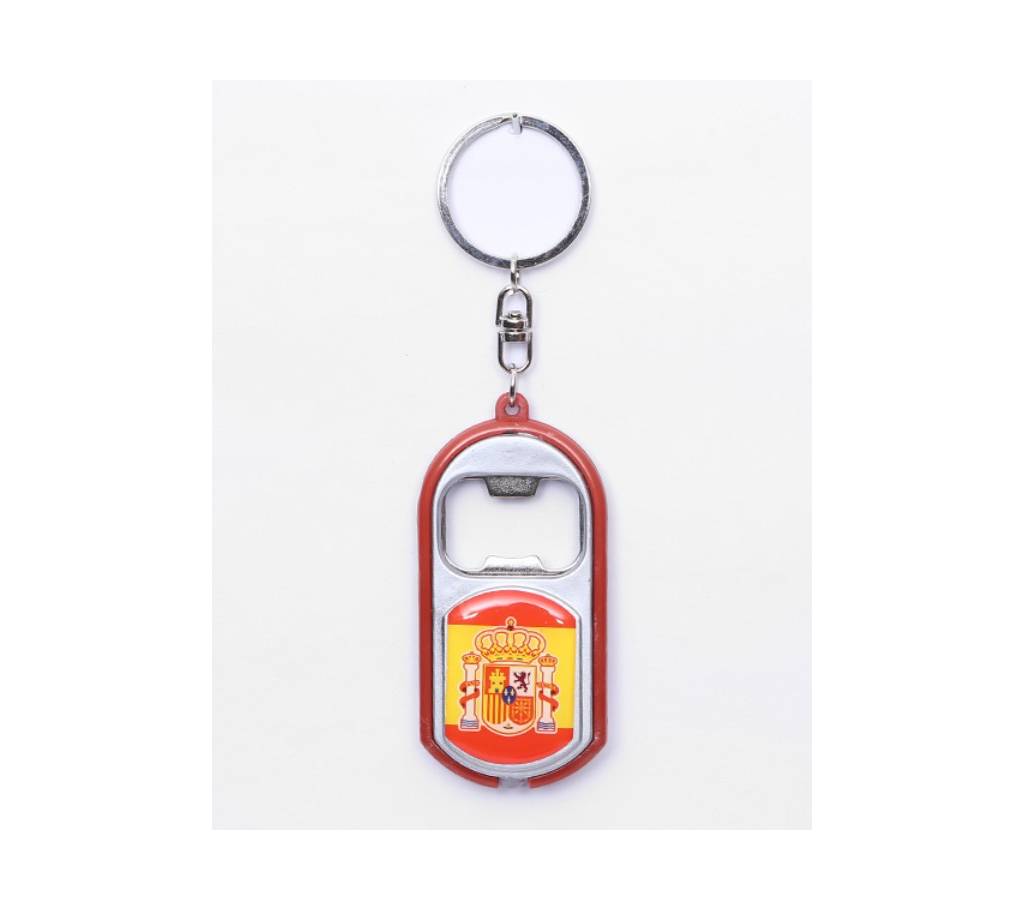 Spain Bottle Opener key Ring With Light বাংলাদেশ - 726484