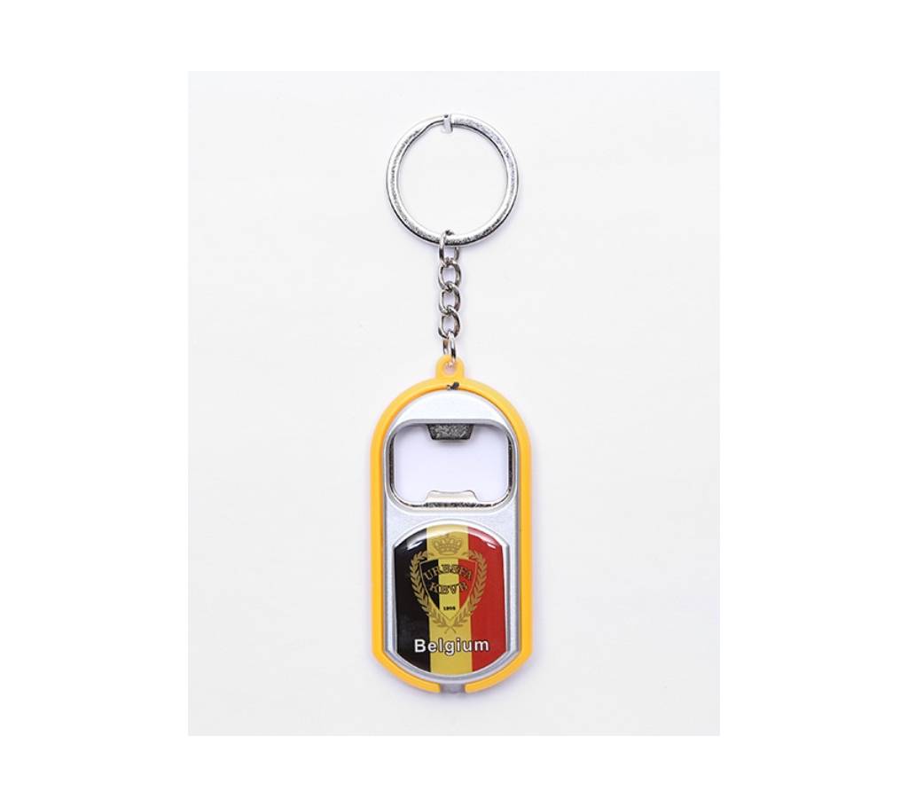 Belgium Bottle Opener key Ring With Light বাংলাদেশ - 726487