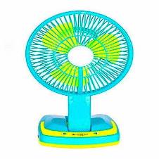 Rechargeable Folding Fan With Light