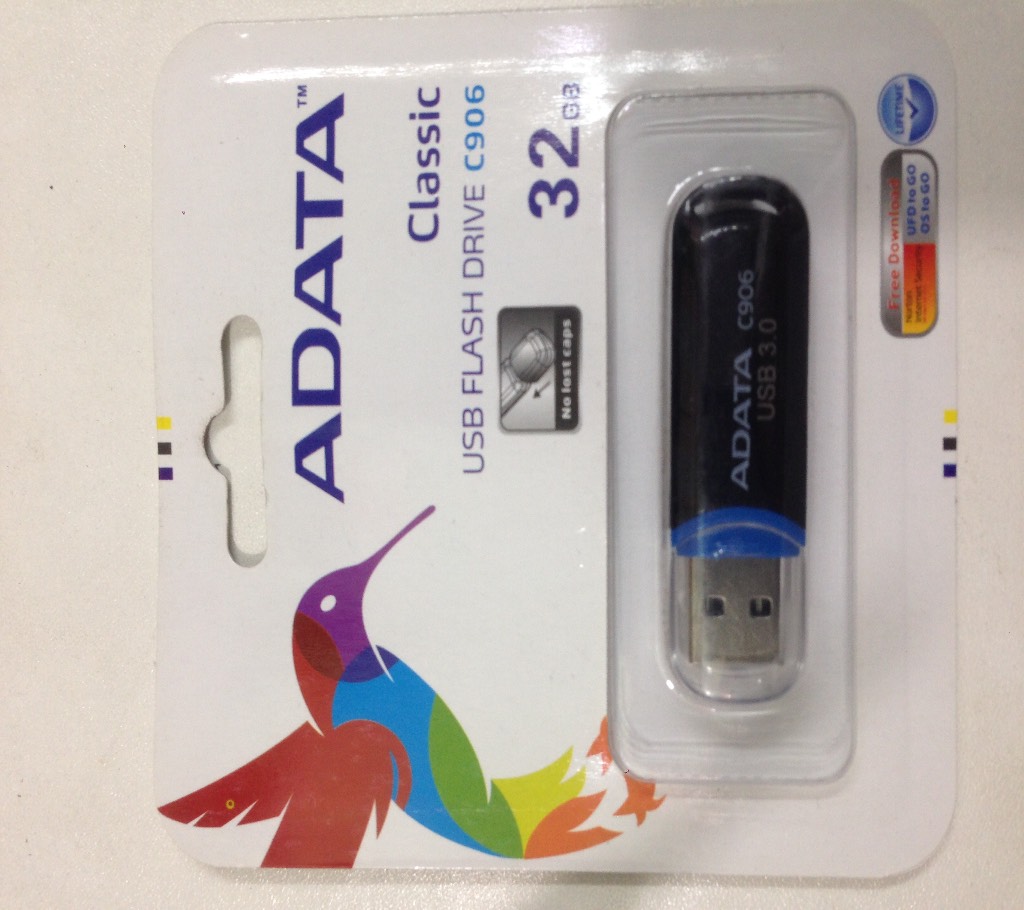 ADATA Classic Series C906 - USB ফ্ল্যাশ ড্রাইভ - 32 GB বাংলাদেশ - 722356