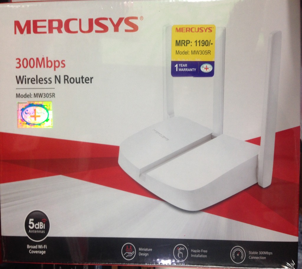 Mercusys MW305R 3 Antenna 300Mbps Wireless N Router বাংলাদেশ - 723770