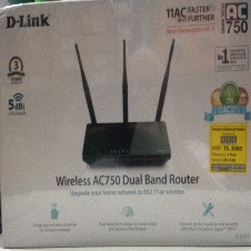 D-link WIRELESS AC750 DUAL BAND ROUTER