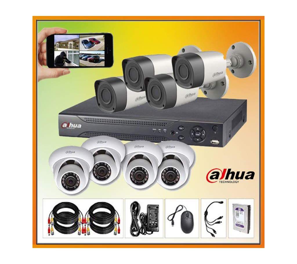 Dahua 1MP CCTV 4 Camera  প্যাকেজ বাংলাদেশ - 777407