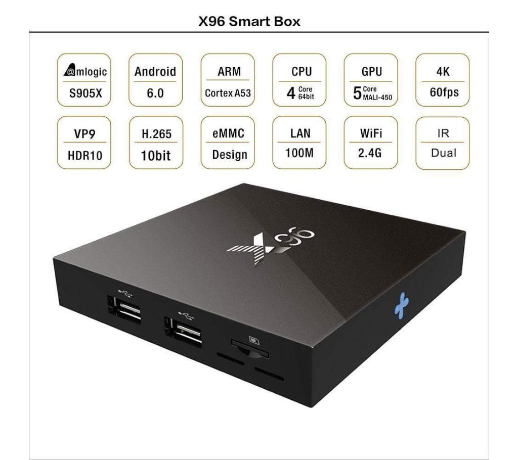 X96 4K অ্যান্ড্রয়েড স্মার্ট TV বক্স বাংলাদেশ - 788701