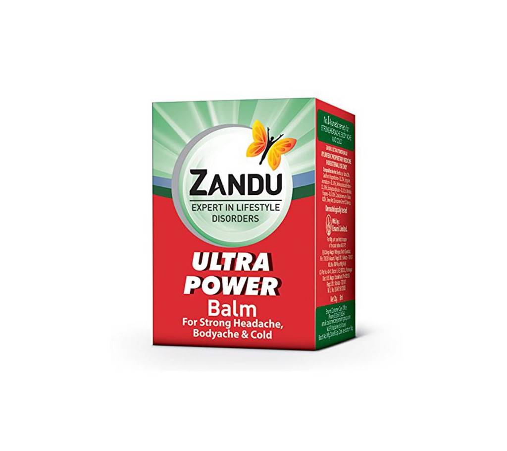 Zandu Balm Ultra পাওয়ার India বাংলাদেশ - 732947