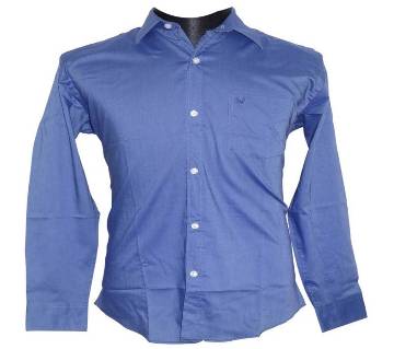 Solid Blue Shirt