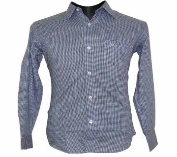 Blue Houndstooth Shirt
