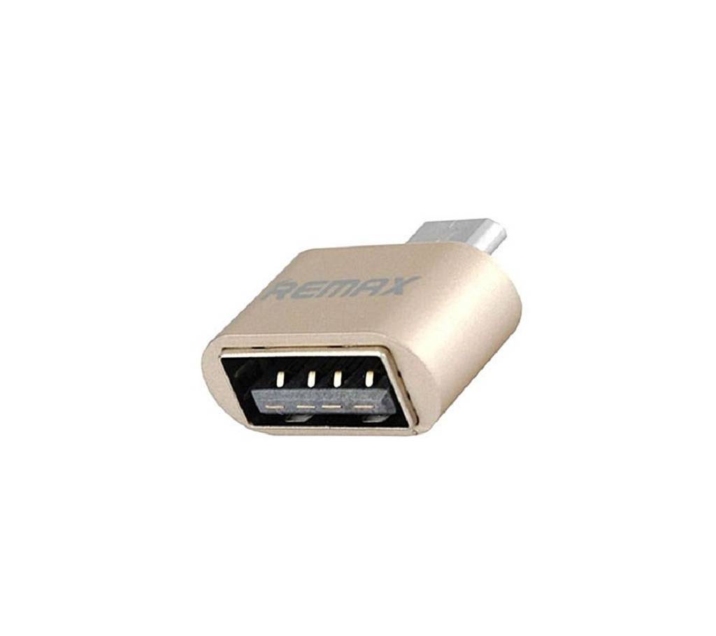 REMAX RA-OTG USB মাইক্রো USB OTG প্লাগ - Golden বাংলাদেশ - 731256