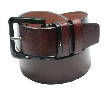 Chocolate Leather Belt for Men