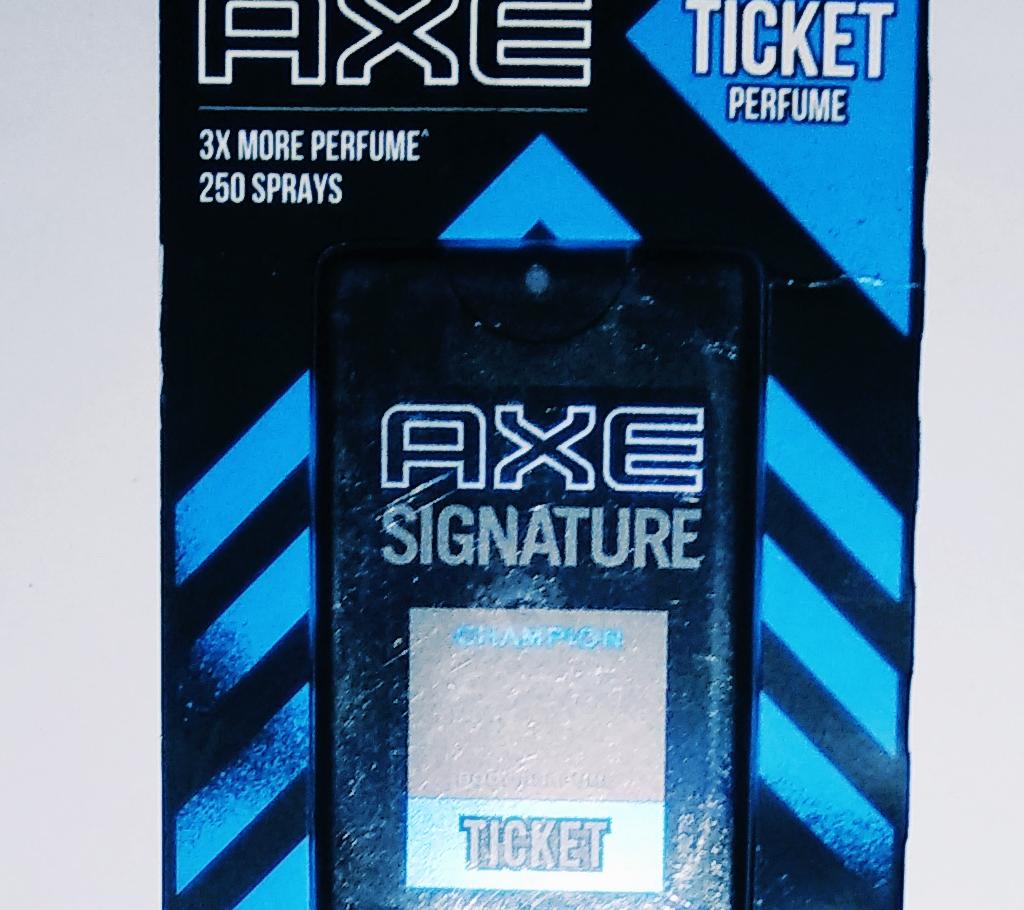 Axe singnature ticket পারফিউম (India) বাংলাদেশ - 729419