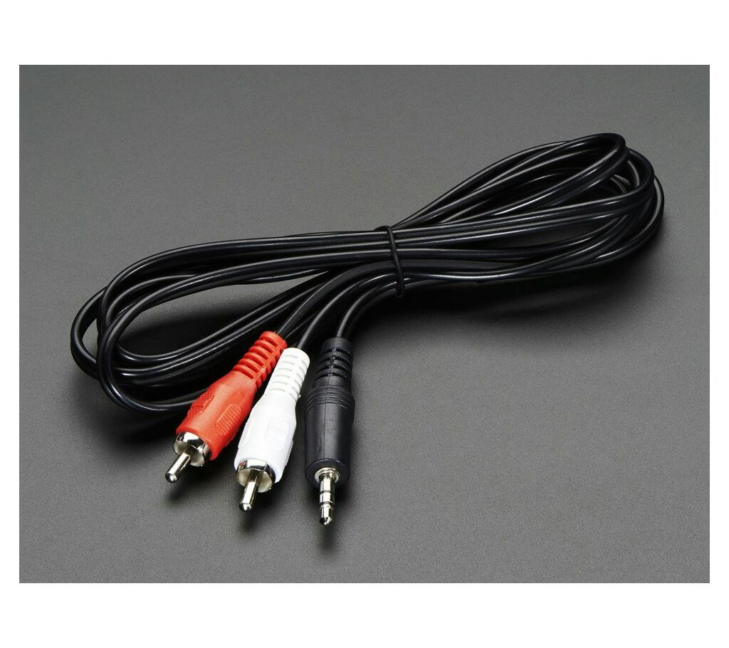 3.5mm Stereo to RCA (Composite Audio) Cable বাংলাদেশ - 726593