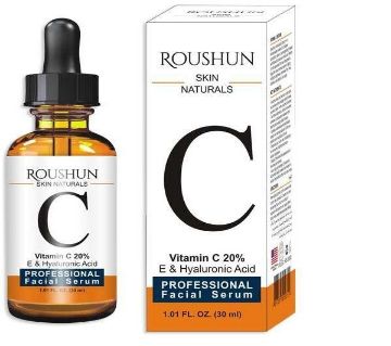 Vitamin C Serum Hyaluronic Acid - Anti Aging 20% Vit C Face Cream with All Natural Ingredients Facial Skin Serum Dark Spot Acne Remover