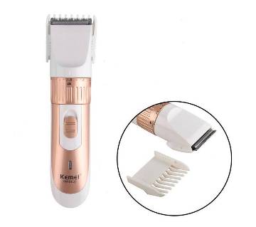 Kemei KM-9020 Exclusive Rechargeable Hair Clipper/Trimmer - White