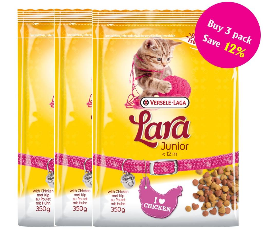 Cat food (Lara Junior) - 3 pack Combo বাংলাদেশ - 849705