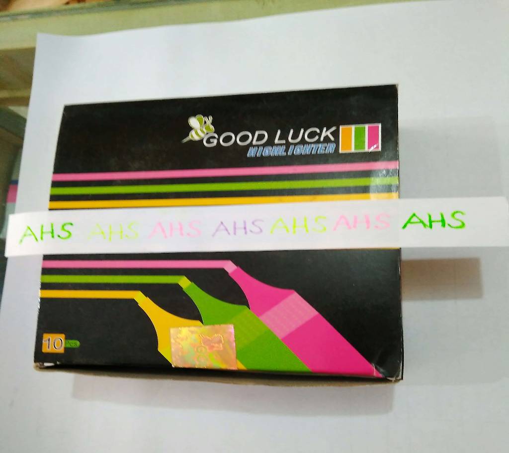 Good Luck হাইলাইটার- Green (10 Pieces) বাংলাদেশ - 734700