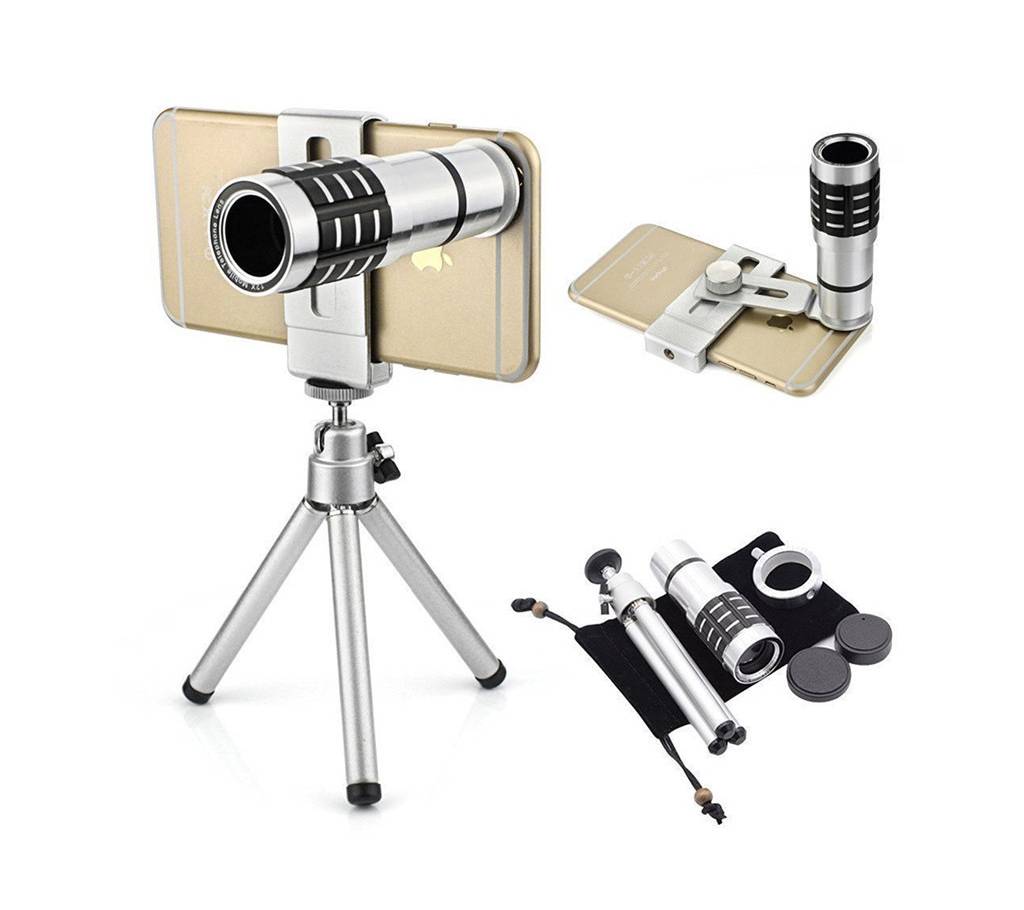 12X Zoom Camera Telephoto Telescope Lens বাংলাদেশ - 737619