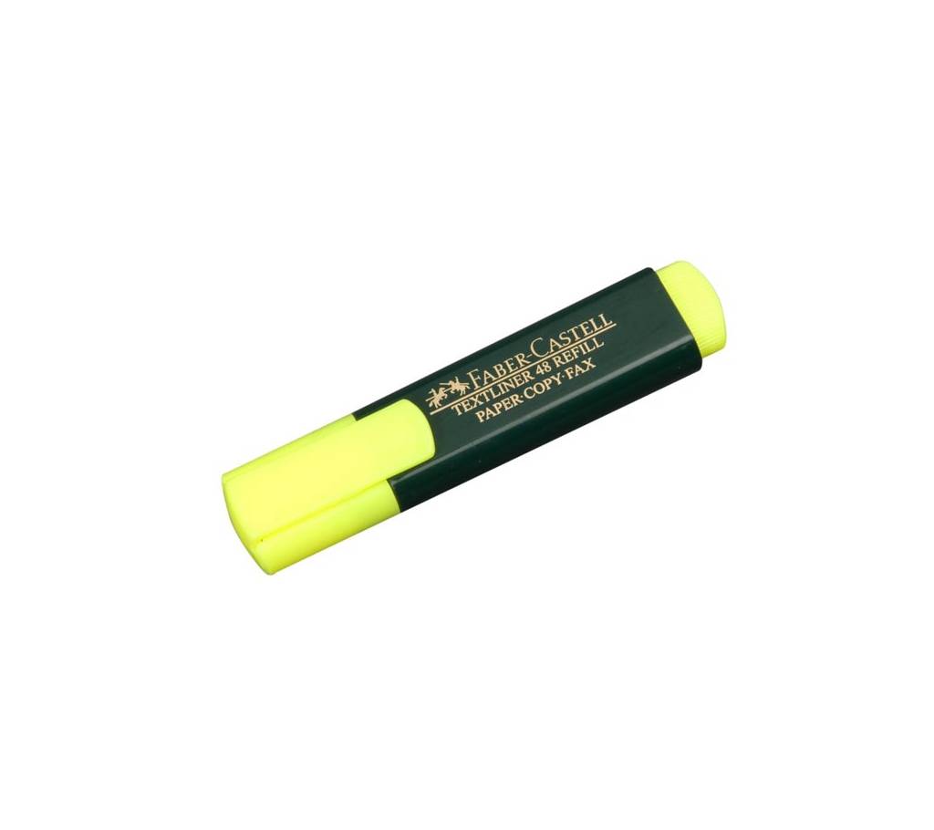 Faber Castell টেক্সটলাইনার Highlighter Marker Pen - Yellow - ৫ পিস বাংলাদেশ - 738395